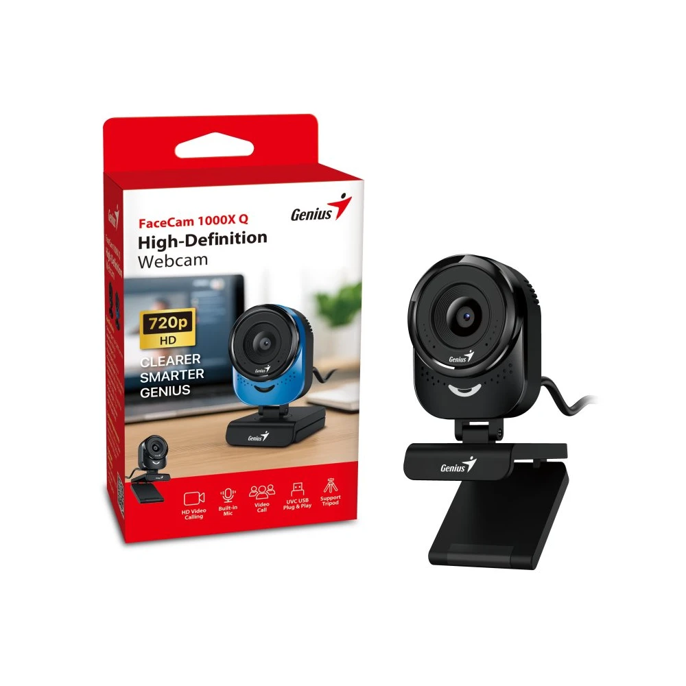 Webcam Genius FaceCam 1000X Q HD con Microfono