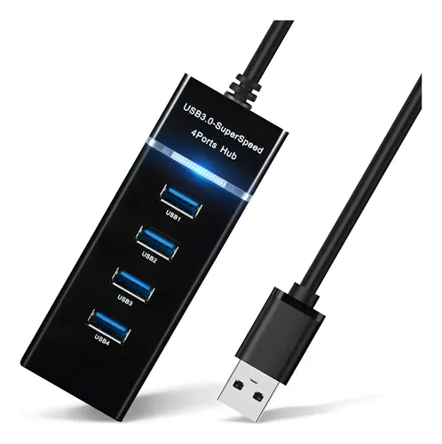 Hub USB 2.0 4 Puertos Lambotech