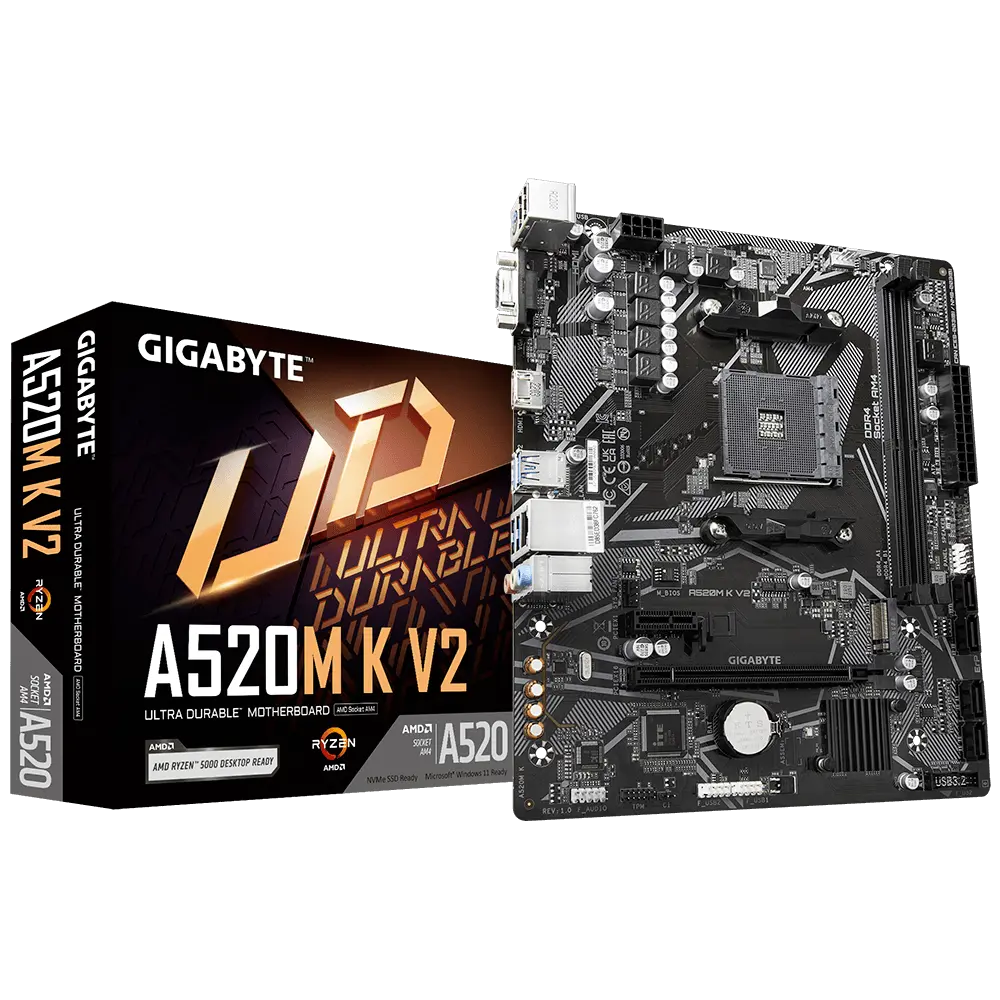 Motherboard Gigabyte A520M-K V2 S/Am4