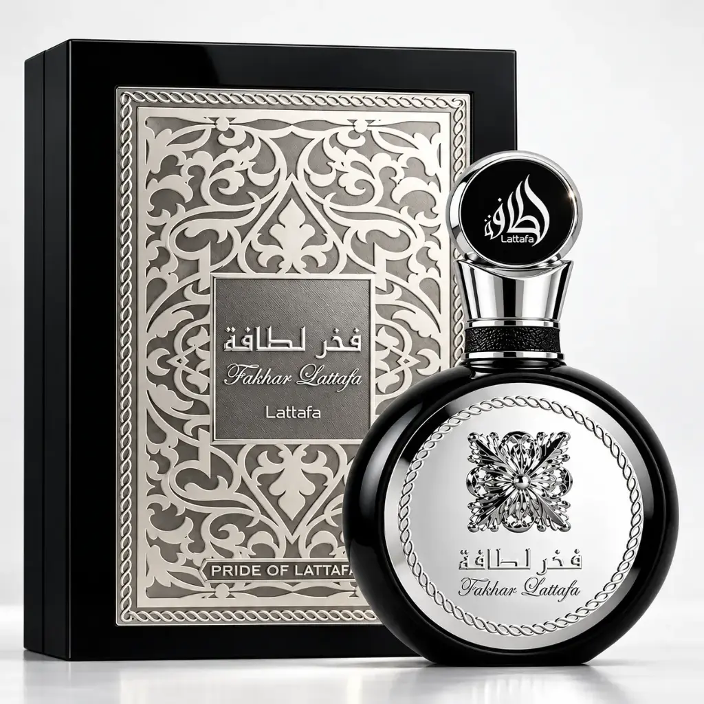 Perfume Lattafa Fakhar Silver Masculino EDP 100ml