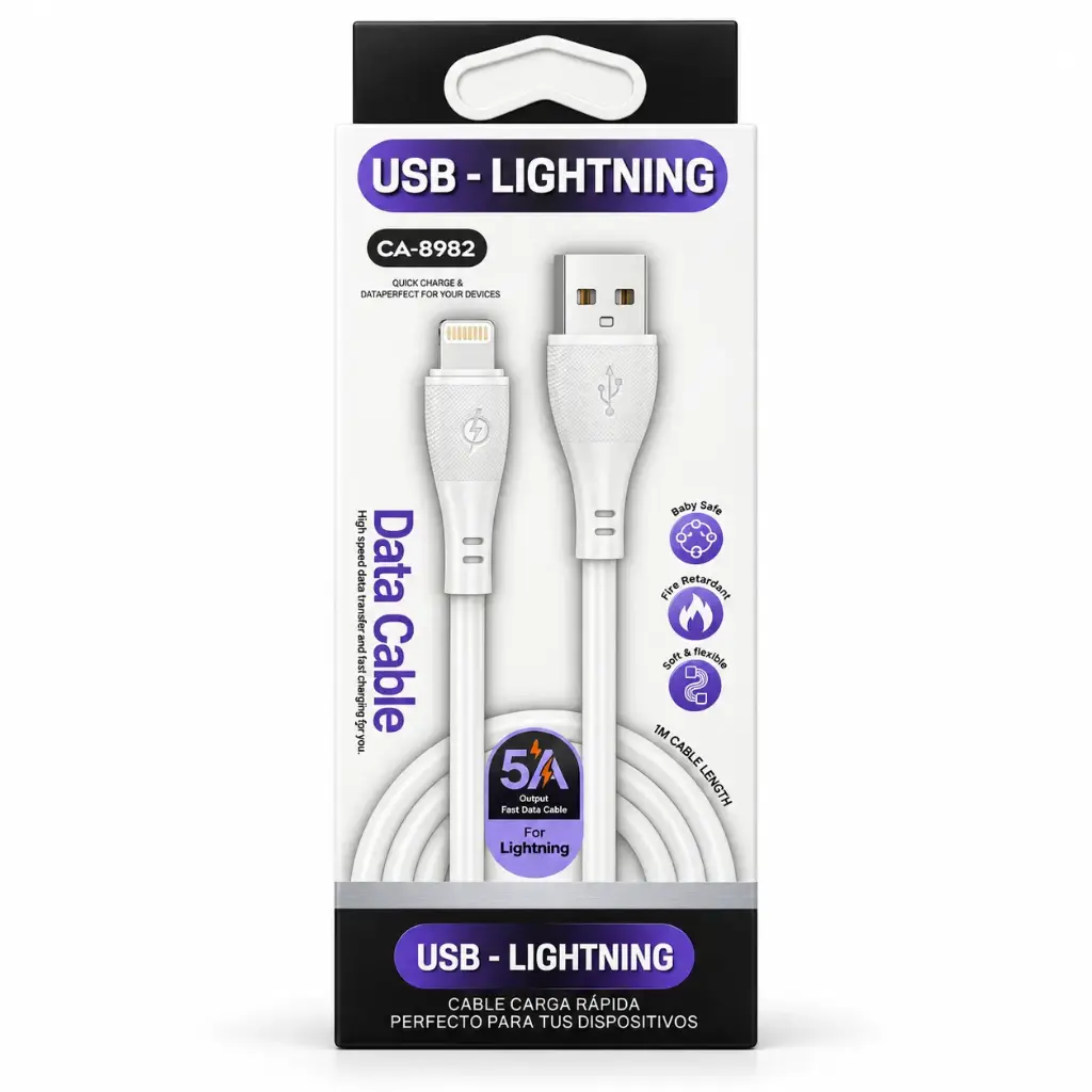 Cable Iphone USB a Lightning CA-8982