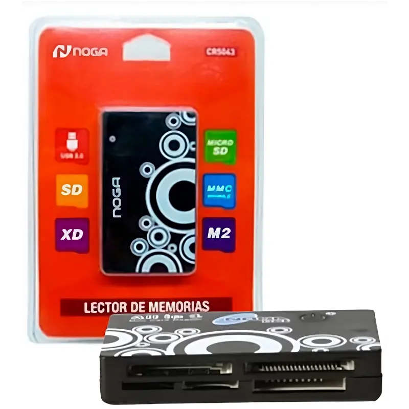 Lector Multiple De Memorias Externo Noganet CR5043