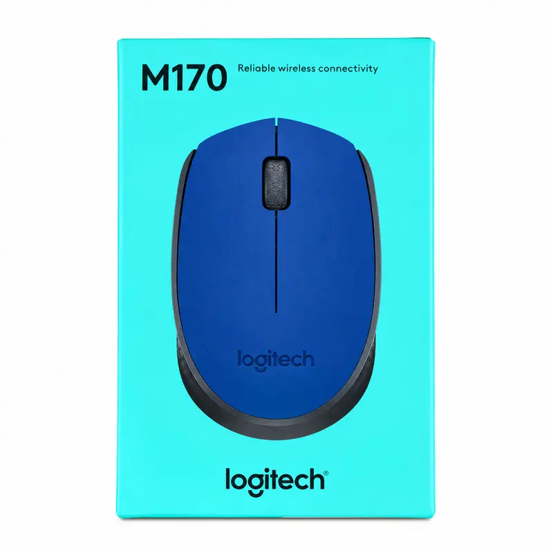Mouse Logitech M170 Inalambrico Azul
