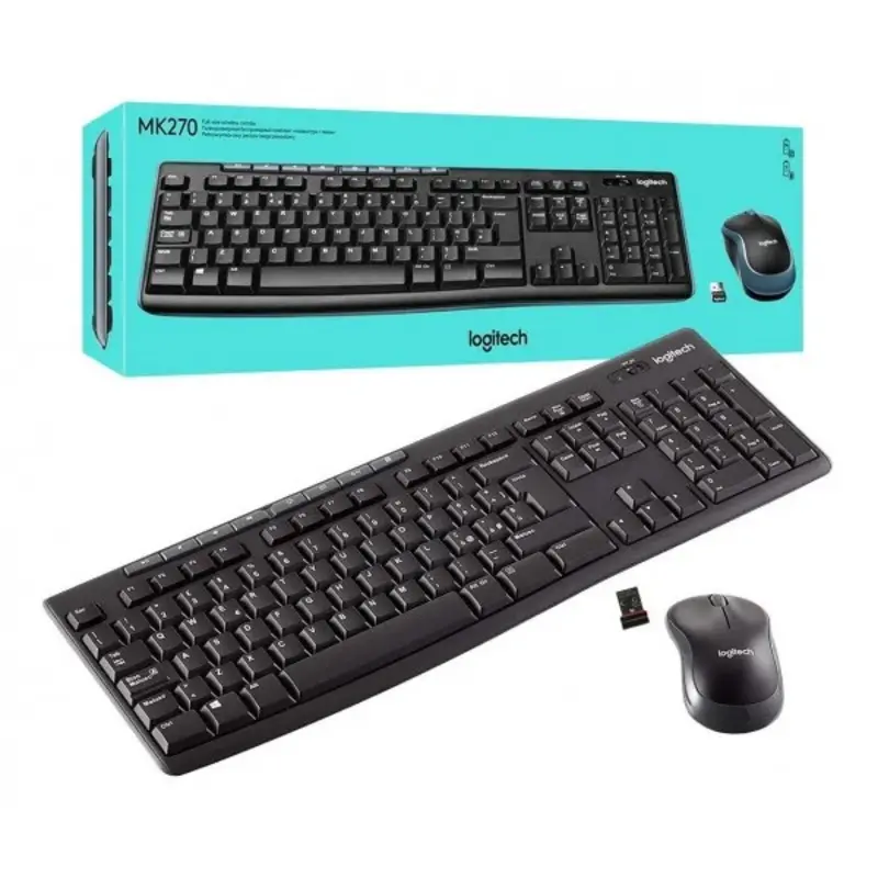 Teclado Y Mouse Logitech MK270 Inalambrico