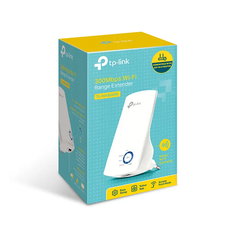Repetidor Extensor de Rango Inalambrico 300Mbps TP-Link TL-WA850RE