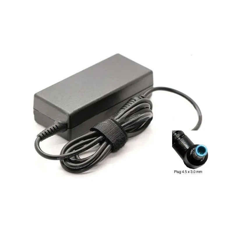 Cargador De Notebook Fijo HP/COMPAQ Pin Celeste 65W-9