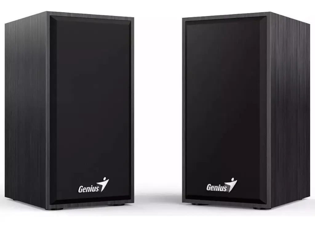 Parlante Genius SP-HF180 Negro/Madera