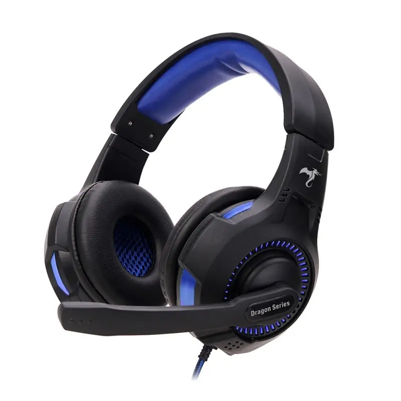 Auricular Kolke KGA-345 Con Microfono Negro/Azul