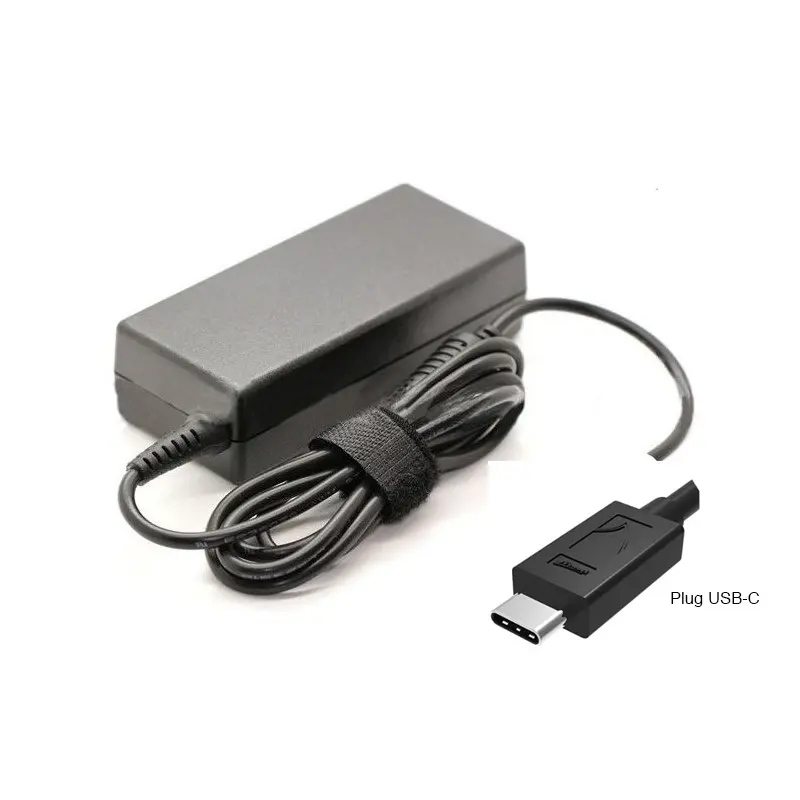 Cargador De Notebook Fijo TIPO C 65W-12