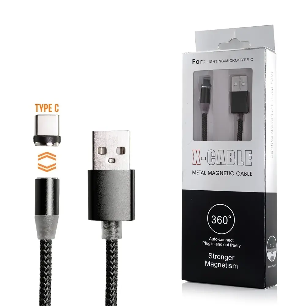 Cable Tipo C Time Magnetico Tmcb6117