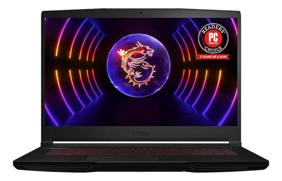 Notebook Gamer Msi Thin GF63 I5 10500H / 8Gb / 256Gb / GTX 1650 4Gb / W10 / Teclado Ingles
