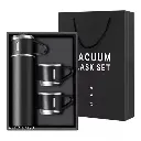 Set Camping Termo 500ml + 3 Tazas