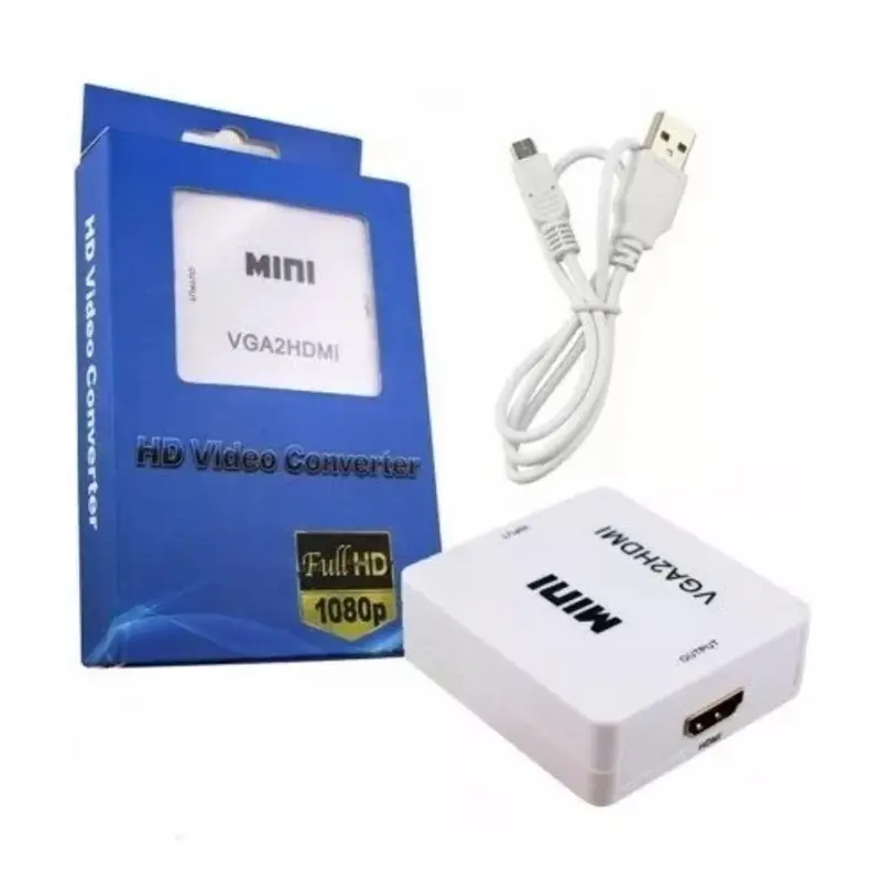 Adaptador Vga A Hdmi Adp-48003 (Conversor)