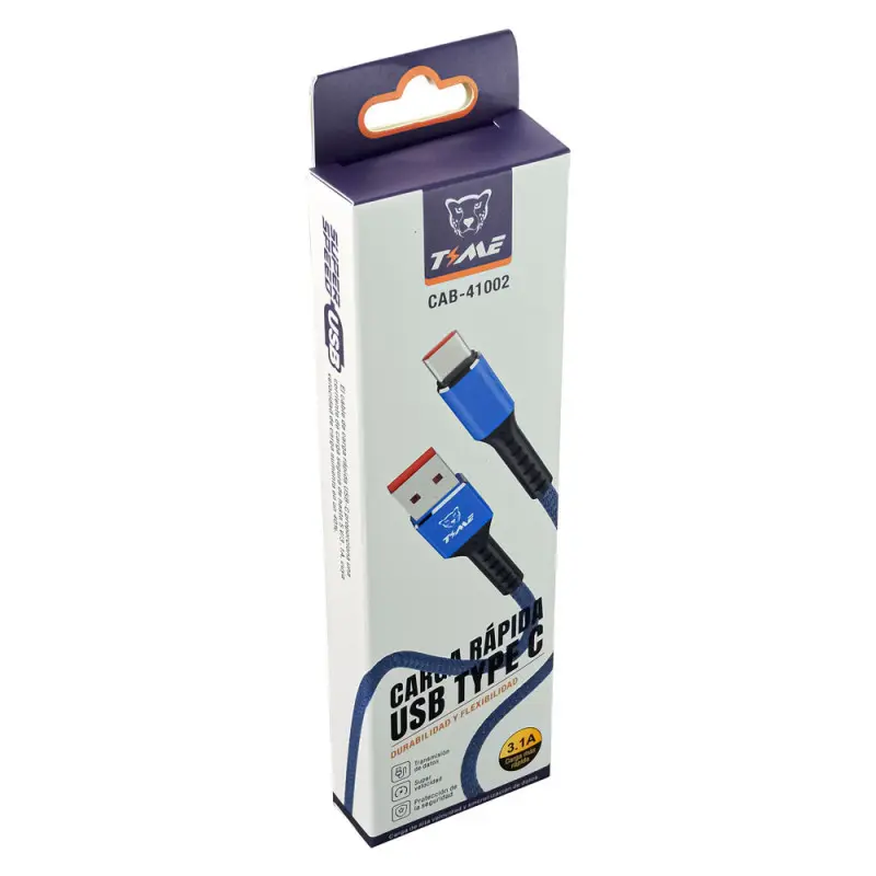 Cable Tipo C Time 3.1A CAB-41012
