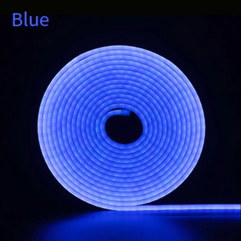 Tira Neon Azul 5 Metros con Fuente Videomax