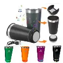 Vaso Termico Led 473Ml Con Parlante Bt