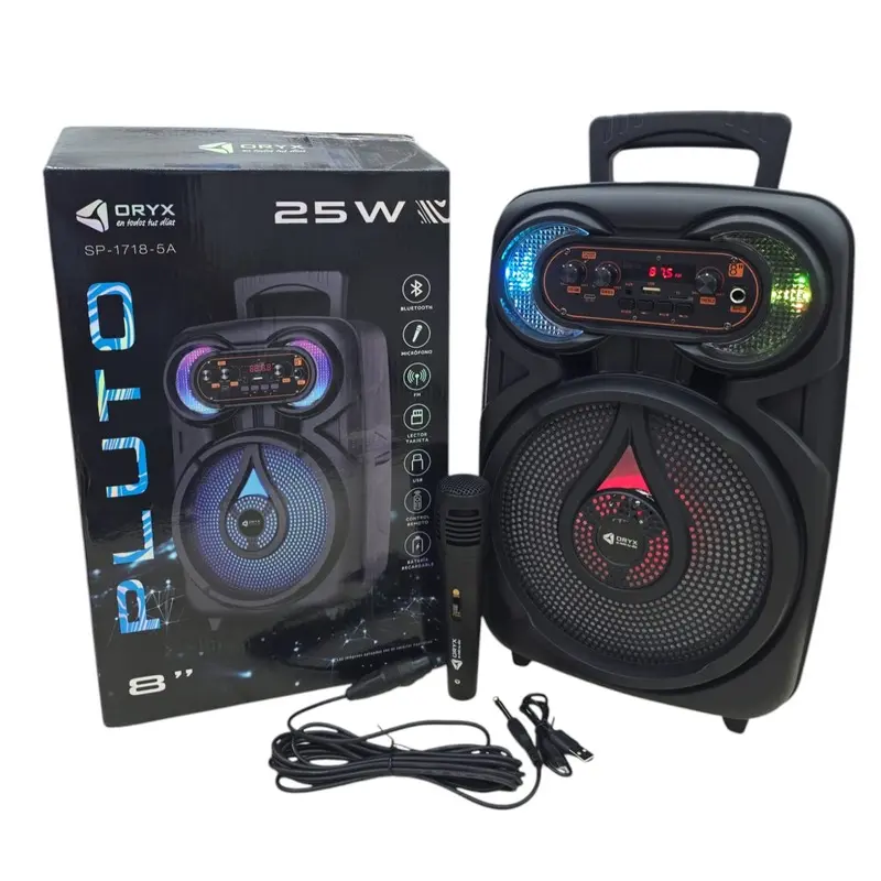 Parlante Bluetooth Oryx Pluto Sp-1718-5A (35Cmx23Cm)