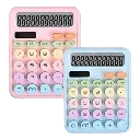 Calculadora Ctatea 12 Digitos CT-818 Colores Pasteles