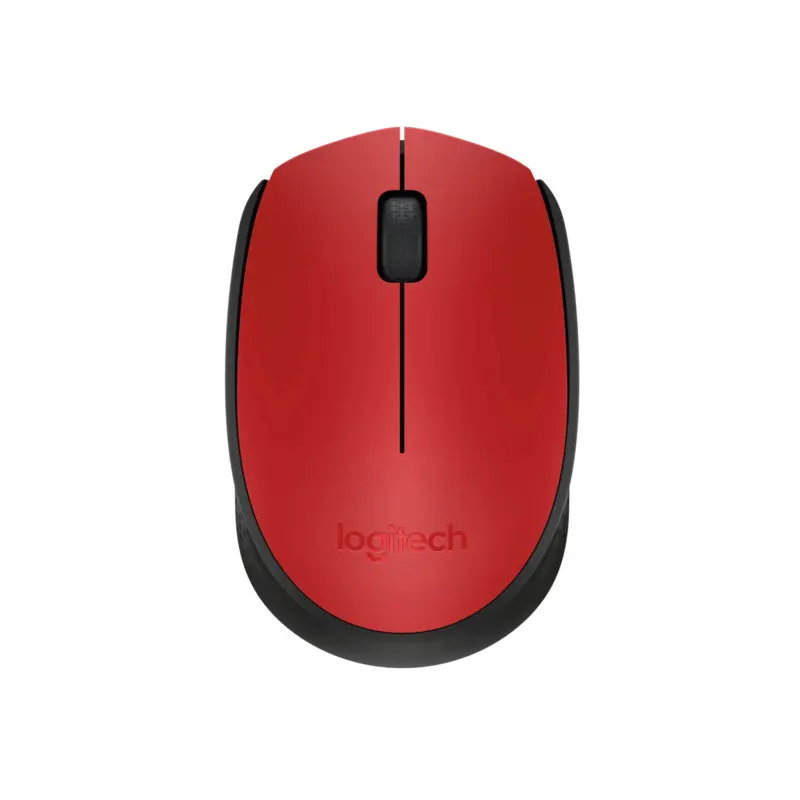Mouse Logitech M170 Rojo Inalambrico