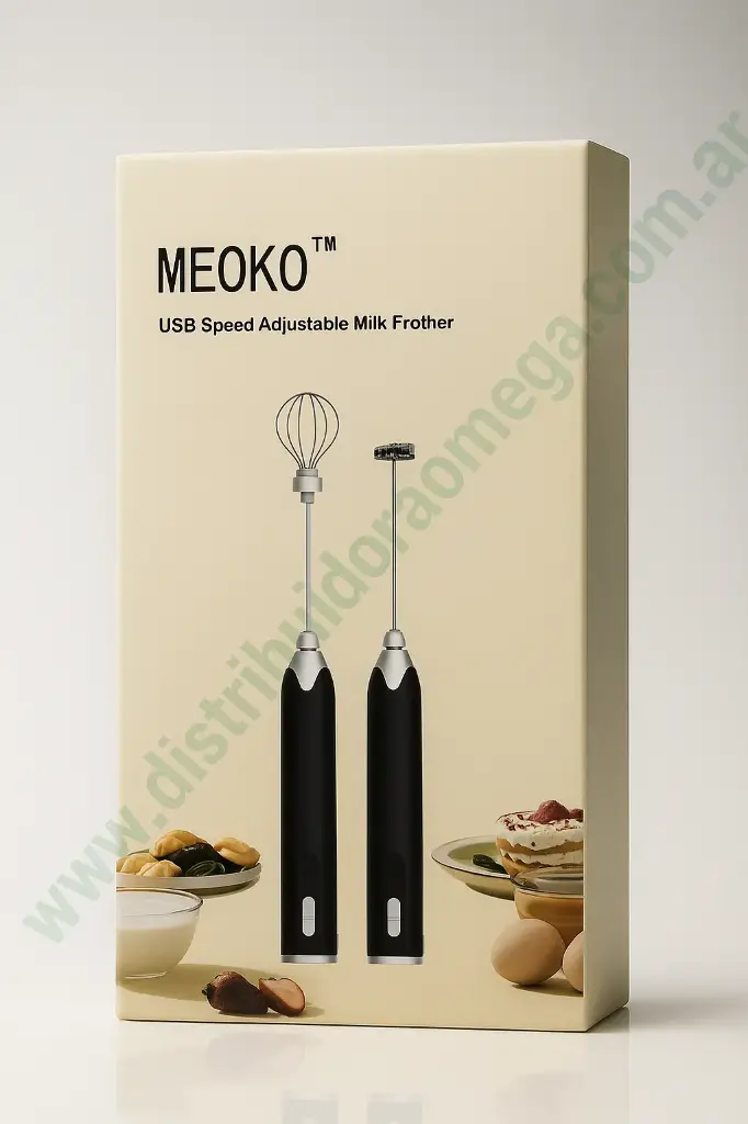 Batidor de Cafe Recargable MEOKO