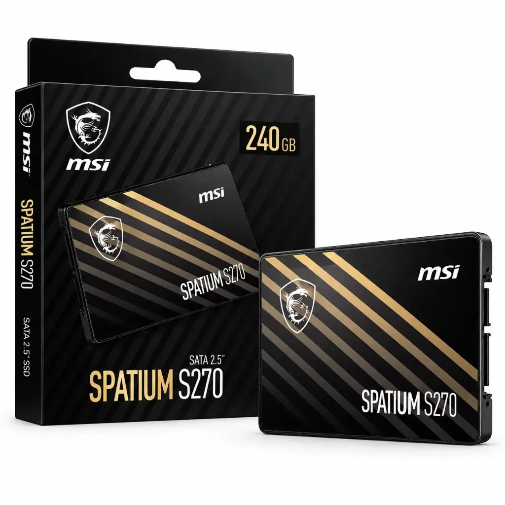 Disco SSD MSI Spatium S270 240GB