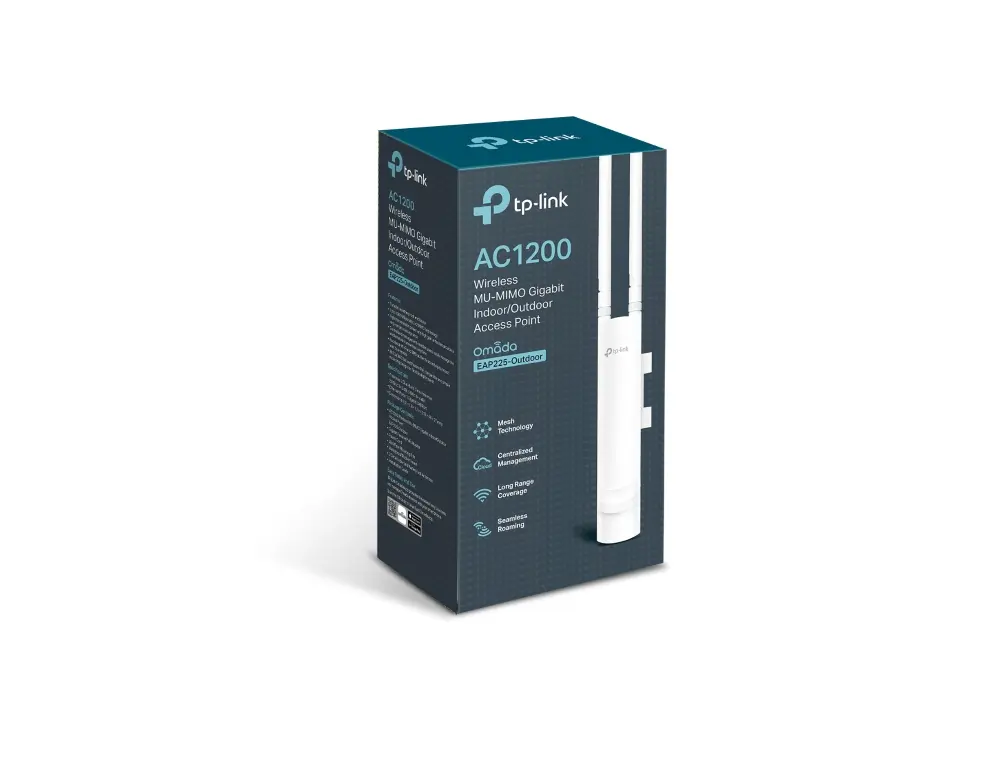 Punto de Acceso TP-Link EAP225-OUTDOOR AC1200 Interior/Exterior