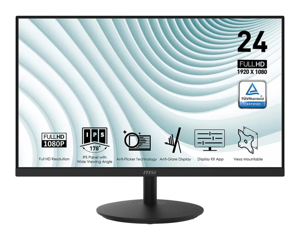 Monitor MSI Led 24" PRO MP242L 100Hz