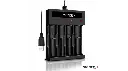 Cargador De Pilas Netmak Para 4 Pilas AA/AAA NM-CH5 