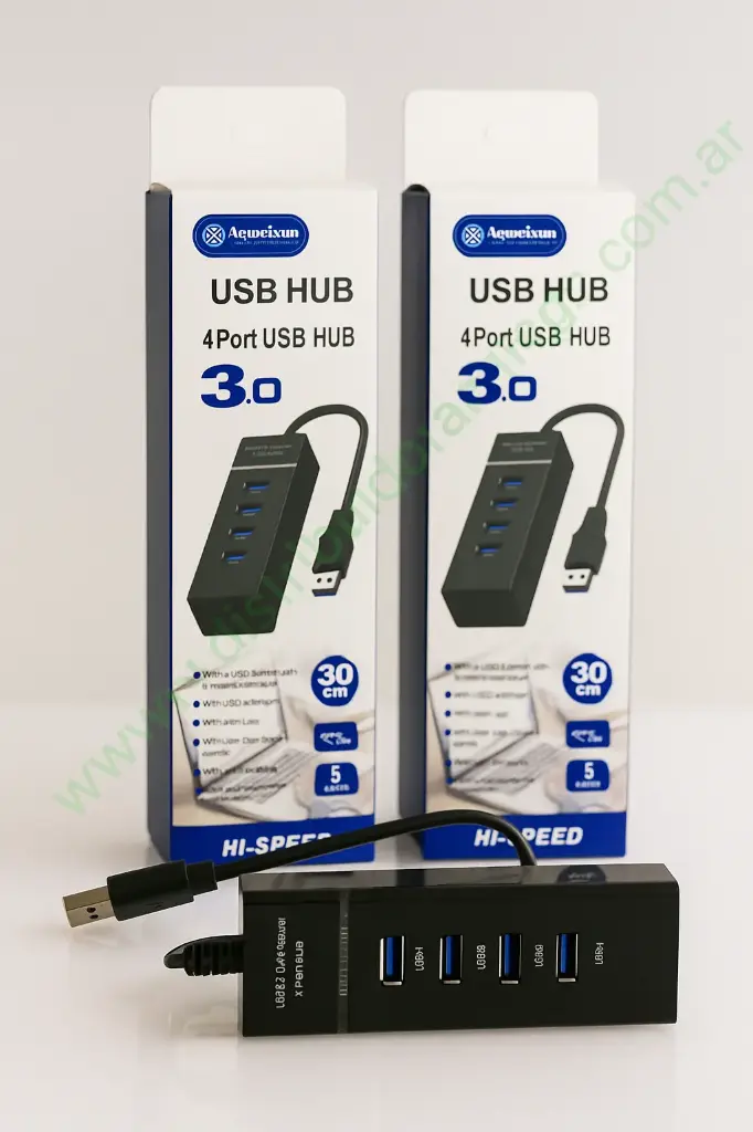 Hub USB 3.0 4 Puertos Aoweixun