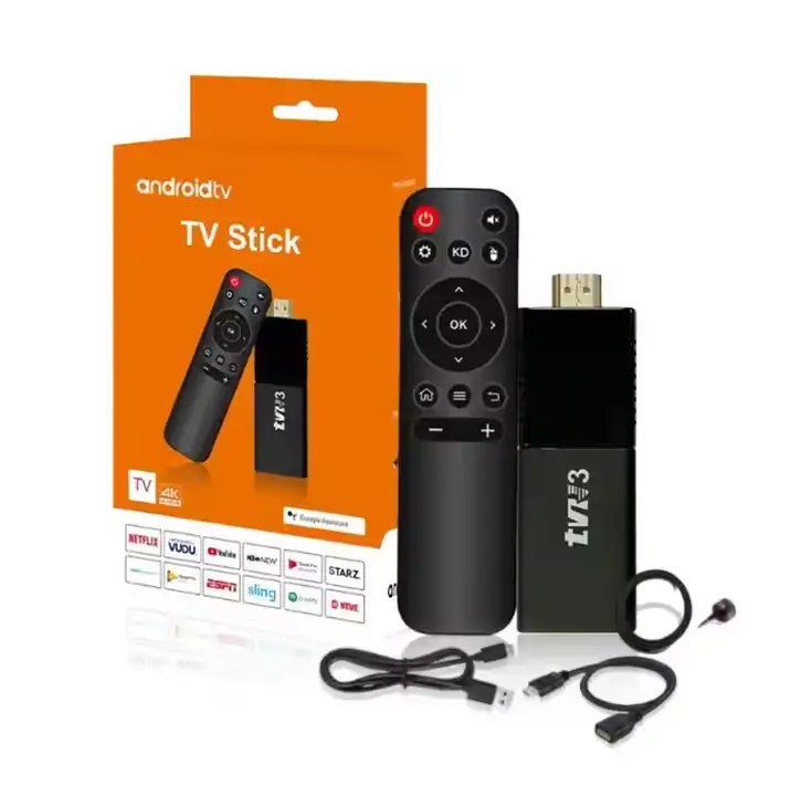 Tv Box Stick 512GB 4K Android 14 Wifi
