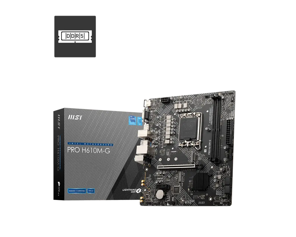 Motherboard MSI H610M-G PRO S/1700