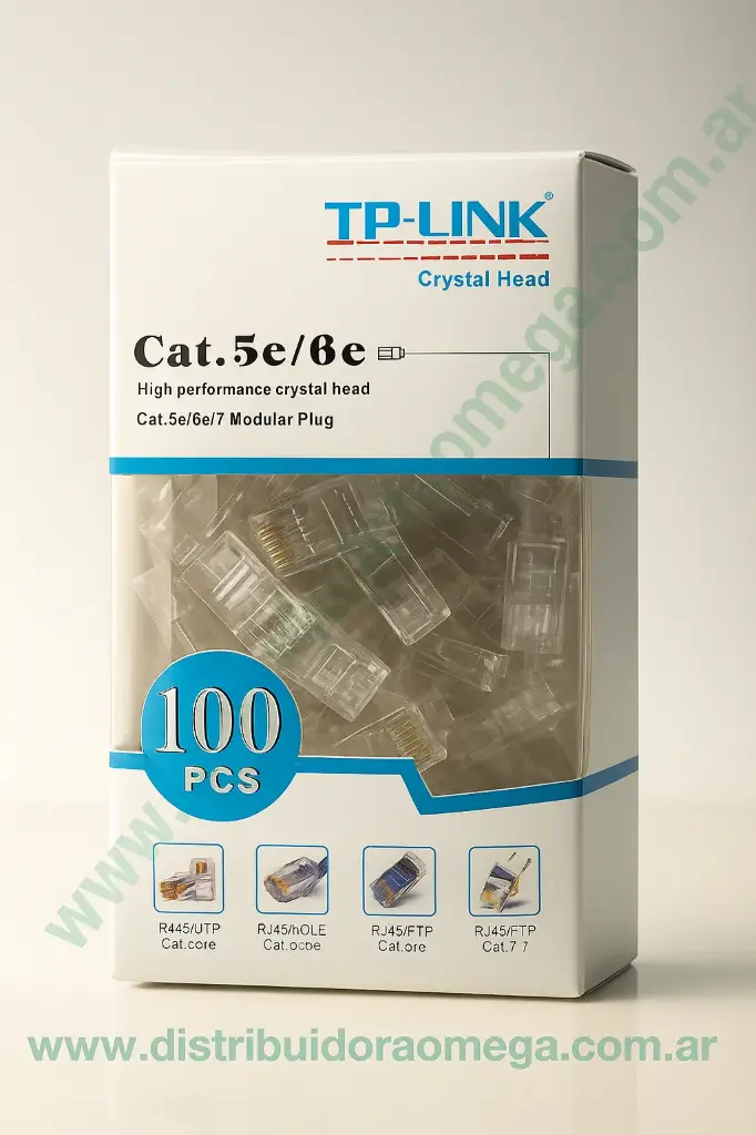 Ficha Plug RJ45 Categoria 6 Profiber (Unidad)