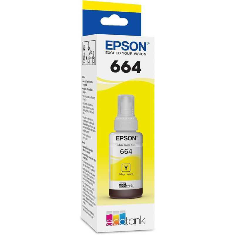  Epson Original Botella Tinta Amarilla L355 T664420-AL.