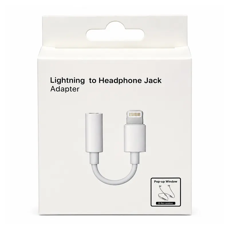 Adaptador Lightning a Plug 3.5 Auricular (Iphone)