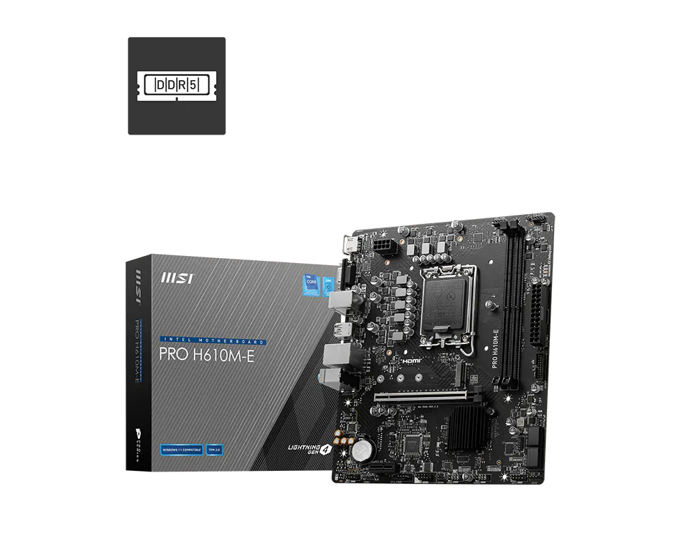 Motherboard MSI H610M-A S/1700