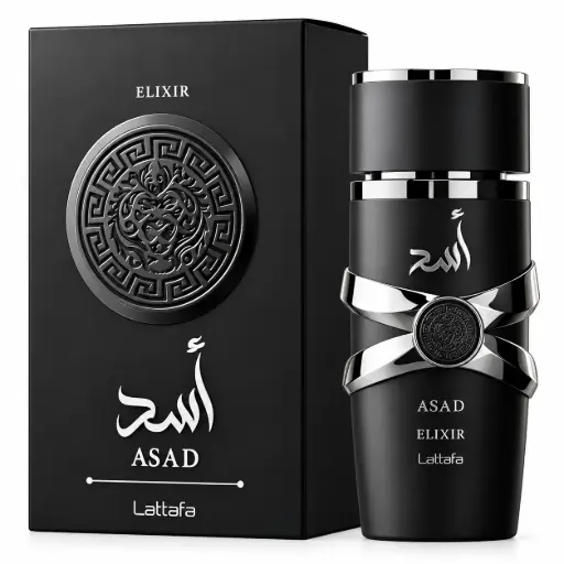 [6155] Perfume Lattafa Asad Elixir Masculino EDP 100ml