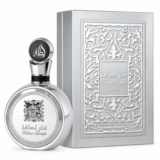 [6156] Perfume Lattafa Fakhar Platin Masculino EDP 100ml