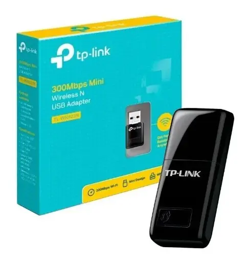 [2668] Placa De Red Inalambrica TP-Link USB 300Mbps TL-WN823N
