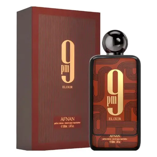 [6218] Perfume Afnan 9pm Elixir Masculino Parfum 100ml