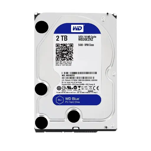 [1232] Disco Rigido HDD Western Digital 2TB Blue