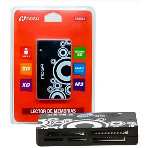 [1588] Lector Multiple De Memorias Externo Noganet CR5043