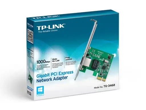 [2602] Placa De Red Ethernet PCI-E TP-Link Gigabit TG-3468