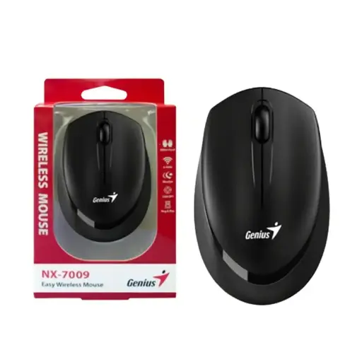 [5608] Mouse Genius NX-7009 Negro Inalambrico