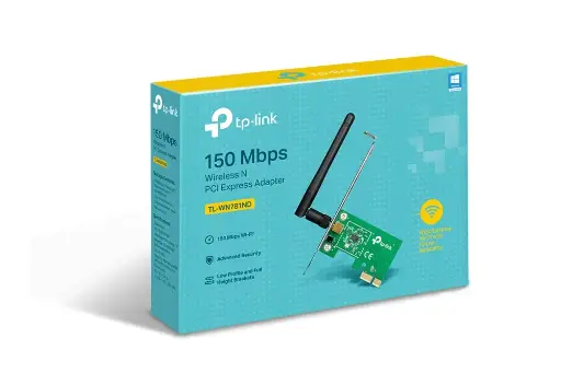 [2664] Placa De Red Inalambrica PCI-E TP-Link 150Mbps TL-WN781ND