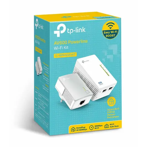 [2671] Extensor de Rango Por Linea Electrica TP-Link 300Mbps TL-WPA4220KIT