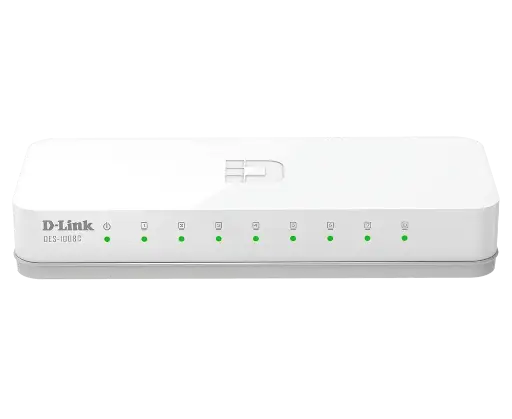 [4645] Switch Ethernet D-Link 8 Puertos  DES-1008C