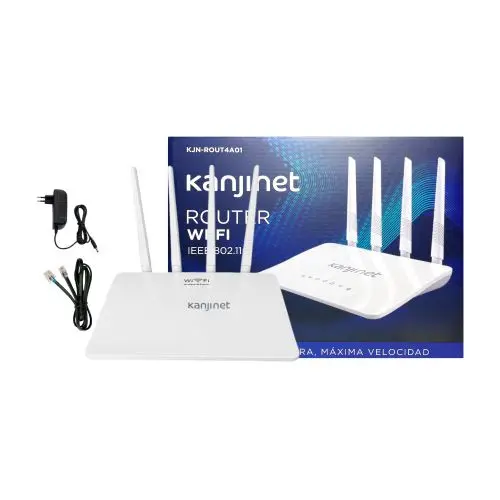 [4755] Router Inalambrico Kanji KJN-RPUT4A01