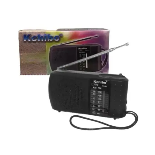 [5543] Radio Kchibo 2 Bandas AM/FM a Pila KK-223