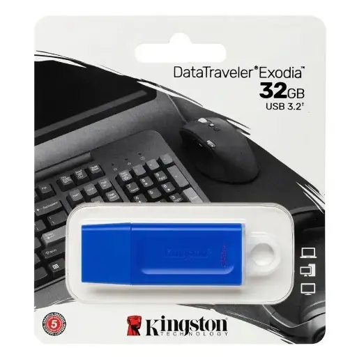 [4083] Pendrive Kingston 32Gb Dtx Exodia 3.2 Azul