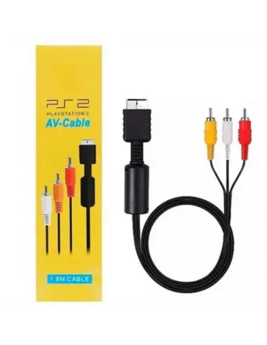[4564] Cable Audio/Video Playstation 2 (PS2) Alternativo En Caja